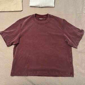 Men’s premium heavyweight crop tee size medium
